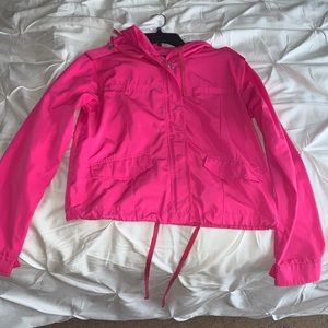 Pink cropped jacket